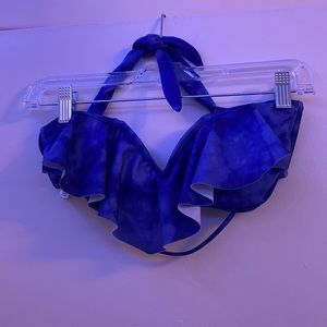2015 Blue Aeropostale Swim Top Size Medium